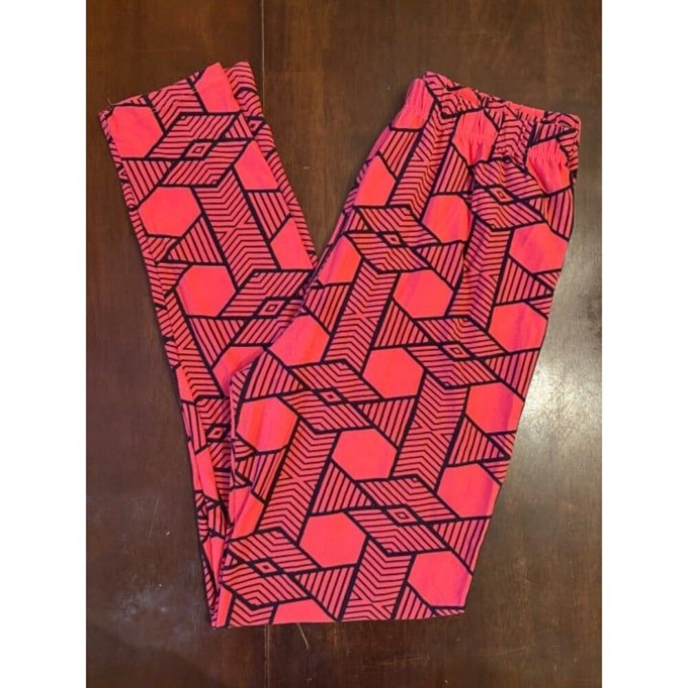 LuLaRoe leggings os classic vintage hard to find high waisted stretchy yoga band